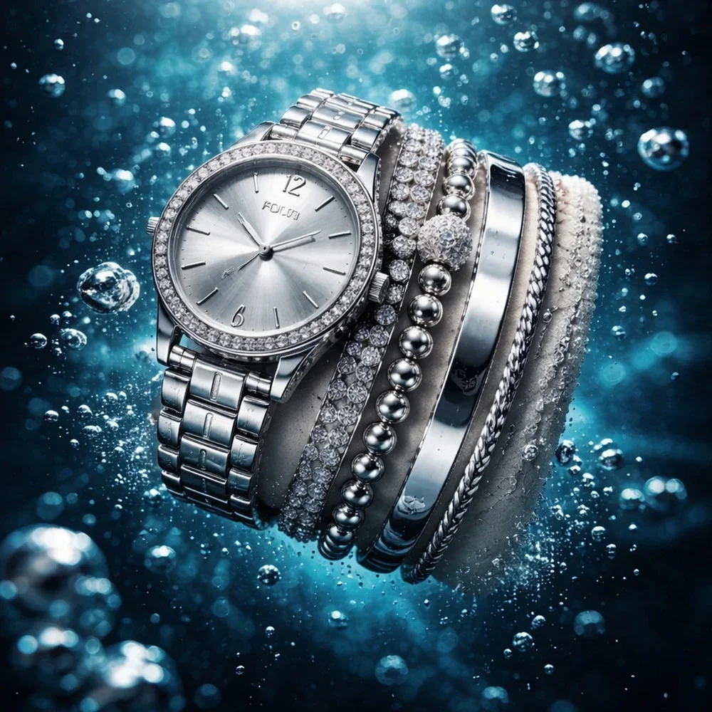 Folio Watch & Bracelet Set